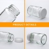 Woaiwo-q Juice Shot Bottles Set,2 Oz Wide Mouth Jars for