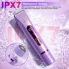 2-in-1 Bikini Trimmer for Women, Electric Razor, Waterproof Bikini Shaver