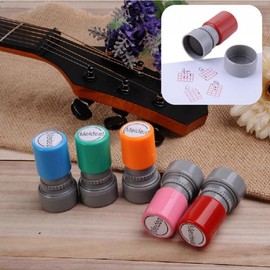 Guitar & Ukulele Chord Printing Stamp - Practice & Learning Tool Chord Stamp BL05418 Green 100ea