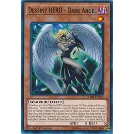 Yu-Gi-Oh! - Destiny Hero - Dark Angel - LEHD-ENA09 - Common - 1st Edition - Legendary Hero Decks - Destiny Hero Deck