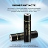 JESSPOW 16650 Rechargeable Battery, 16650 Battery 1800mAh 3.7V Li-ion Rechargeable
