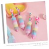 Ciieeo Fluffy Pens 4pcs Pen Set Ballpoint Pens Cute Boys