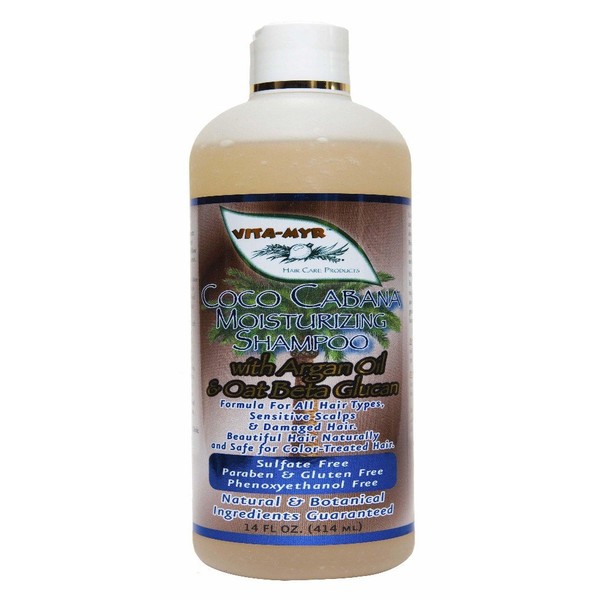 Vitamyr Coco Cabana 16 Oz Natural Shampoo Botanical Ingredients