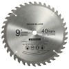 BlueNatHxRPR 9" 40 Teeth Carbide Tip Wood Cutting Circular Saw