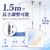 lifactlab. Wire Hook Ceiling Hanging Hook Fall Prevention Wire Picture