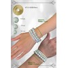 hibikurasu Jade Power Stone Bracelet, Prayer Beads, Jade, Breath Accessories,