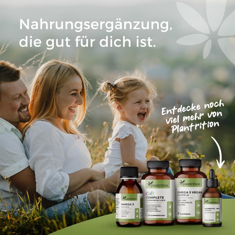 plantrition Vitamin B Complex High Dose Vegan - All Eight