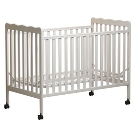 HZANHY Convertible Crib, 3-in-1 Crib Converts from Baby Crib to Toddler Bed, Daybed and Full-Size Bed Frame, Baby Bed,Fits Standard Full-Size Crib(Mattress not Included