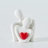 ODMYZG Mini Couple Statue,Couple Hugging Statue,Modern Abstract Art Decoration,Decorative items