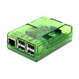 sb components Premium Green Case for Raspberry Pi 3 B+, 3, 2B Protective Raspberry Pi Case Cover