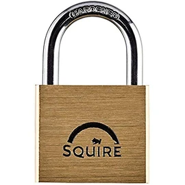 Henry Squire Lion Premium Solid Brass 5 pin Double Locking Padlock, 39.5 mm (Length)
