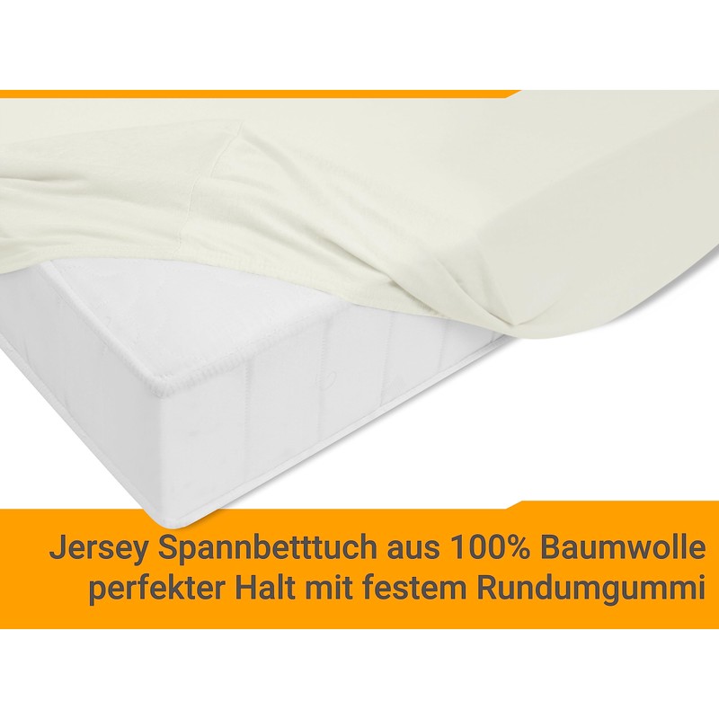 Classic Jersey Fitted Sheet Available In 34 Colours and 6