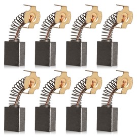 Replacement Carbon Brush 614367-00 5140024-30 for De walt Tile Saw - 8 Pack Carbon Motor Brushes with Leads for DW713 DW715 DWS779 Miter Saw, R4092, Ryob i Table Saw, Replace 0502025007