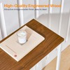 HOOBRO Narrow Console Table, 29.5" Small Entryway Table, Thin Sofa