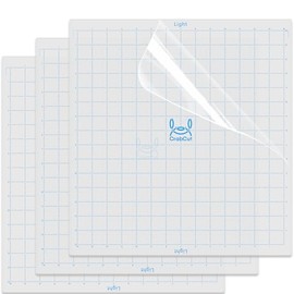 14x15inch Cutting Mats for Silhouette Cameo 4 Plus and 5 Plus 3 Pack Durable Long Lasting Replacement Cut Mat for Silhouette Cameo 4 Plus Cutting Machine (Light Stickiness)