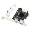 PCIe to PS/2 Adapter Card MCS9990CV Chip Built in USB2.0