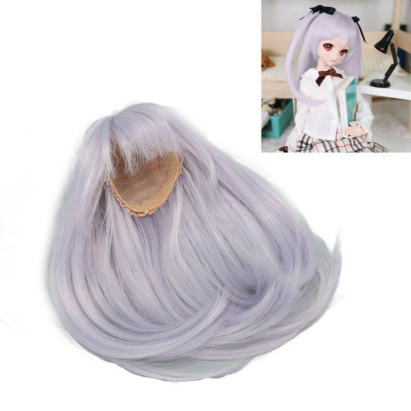 Ball Jointed Doll Wig 1/6 Long Straight Soft High Temperature