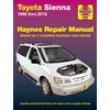 Toyota Sienna (1998-2010) Haynes Repair Manual (USA) (Paperback)