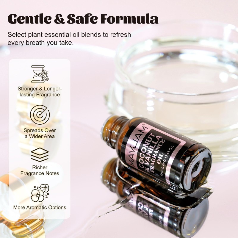 MAYJAM Fragrance Oil Gift Set, Top 20 Essential Oils Variety