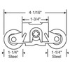 Andersen® Gliding Patio Door Tandem Roller Assembly (1982 to Present)