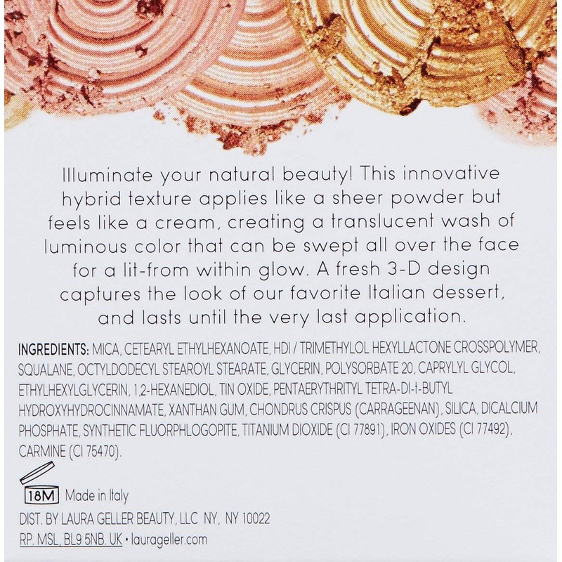 LAURA GELLER NEW YORK Baked Gelato Swirl Illuminator, Ballerina