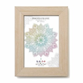 Natural Wood Large Size Front - Plastic Type Natural Wood Fiberboard/MDF Frame Picture Frame Wall Hanging Photo Frame Picture Frame Picture Holder