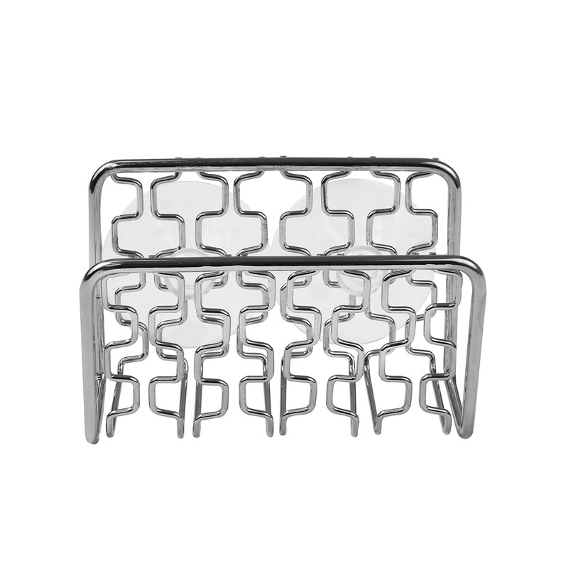 Spectrum Diversified Bento Suction Sink Sponge Holder Chrome