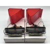KK 1967 Chevy Chevelle Tail Lamp Back up Assembly Set