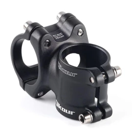 7 Degree Bike Stem Short Bicycle Stem 35mm Handlebar Riser Extender for Road Bike, Mountain Bike, MTB, BMX, Cycling (Black, Handlebar Diameter 25.4mm/1")