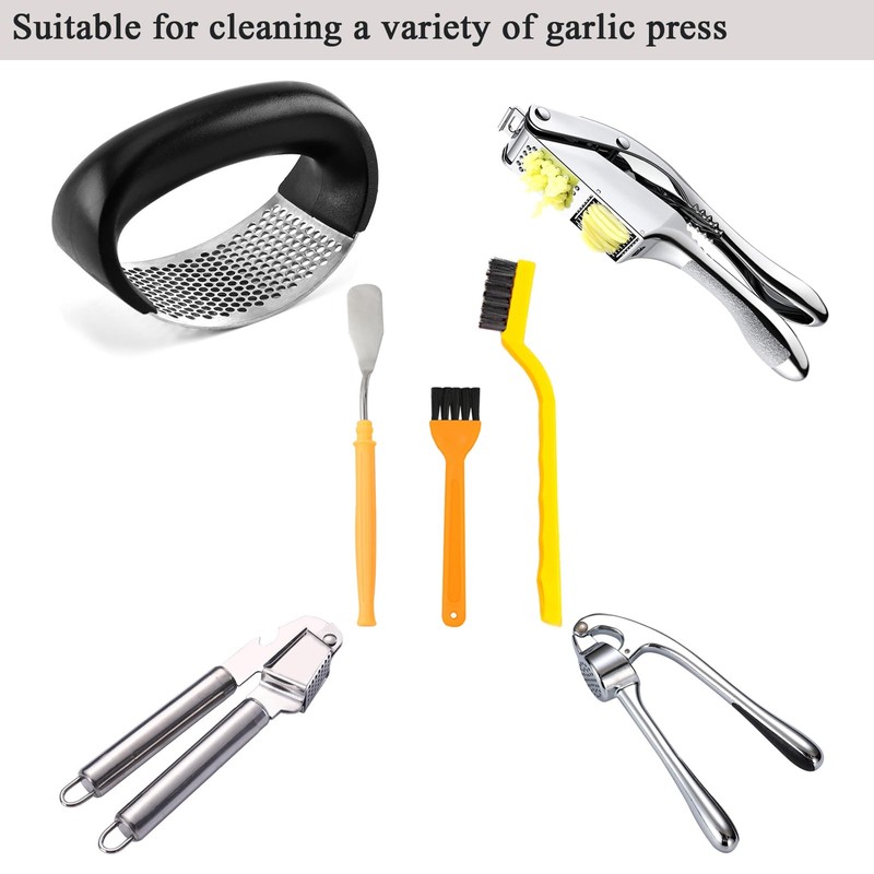 Garlic Press Cleaner Tool,Suitable for Cleaning a Variety of Garlic