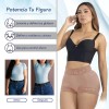 Fajas Colombianas Reductoras Romanza Levanta Pompapanty3369 Color Cocoa Talla Chico