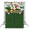 Dudaacvt 6x9ft Easter Backdrop Happy Easter Backdrops Easter Green Grass