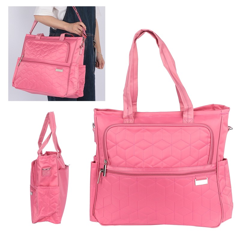 Nylon Waterproof Nappy Bag Large Capacity MultiFunctional Milk Bottle Diaper