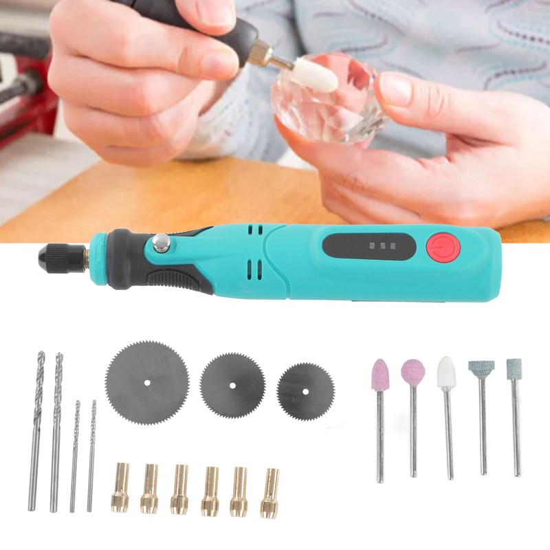 Cordless Rotary Tool Mini Power Rotary Tool 3 Speed USB