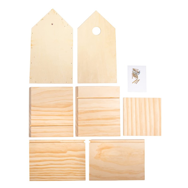 Rayher 70053505 Nesting Box Kit Wood FSC Certified 19 x