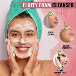 LOOKATME - Look At Me Coreano Limpiador Facial Espumante Purificante Con Burbujas Para El Cuidado De La Piel | Lavado facial hidratante d...