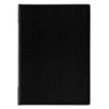 Open Industry Menu File A4 Leather Style 6 Pages Black