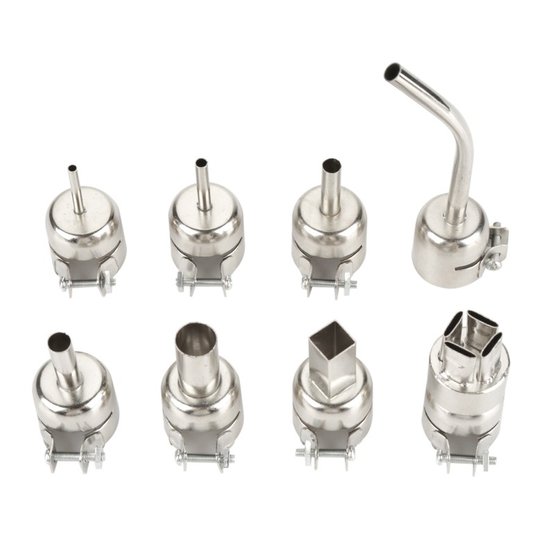 8Pcs Nozzles for 8858‑I 650W LED Digital Display Adjustable Electric