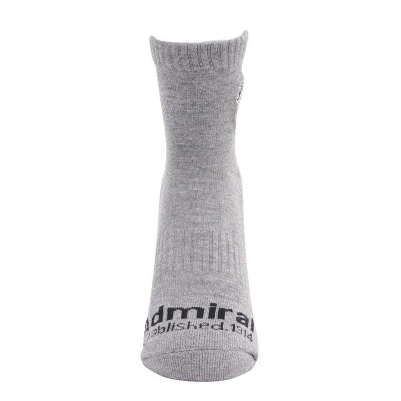Admiral Golf Lampant Belt Mid Socks, gray