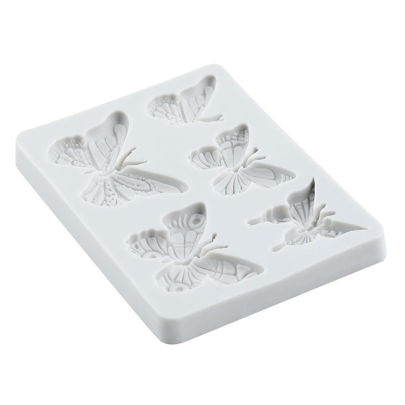 Butterfly Silicone Molds Butterfly Polymer Clay Mold Set of 4