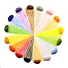 Solo Piedras en Caja con 64 crayones de 16 Colores