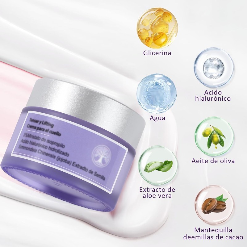 Crema para Cuello Reafirmante, 2Pcs Collagen Firming Cream