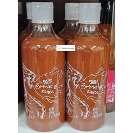 Trader Joe's Sriracha Hot Sauce 18.25oz 517g (Two Bottles)