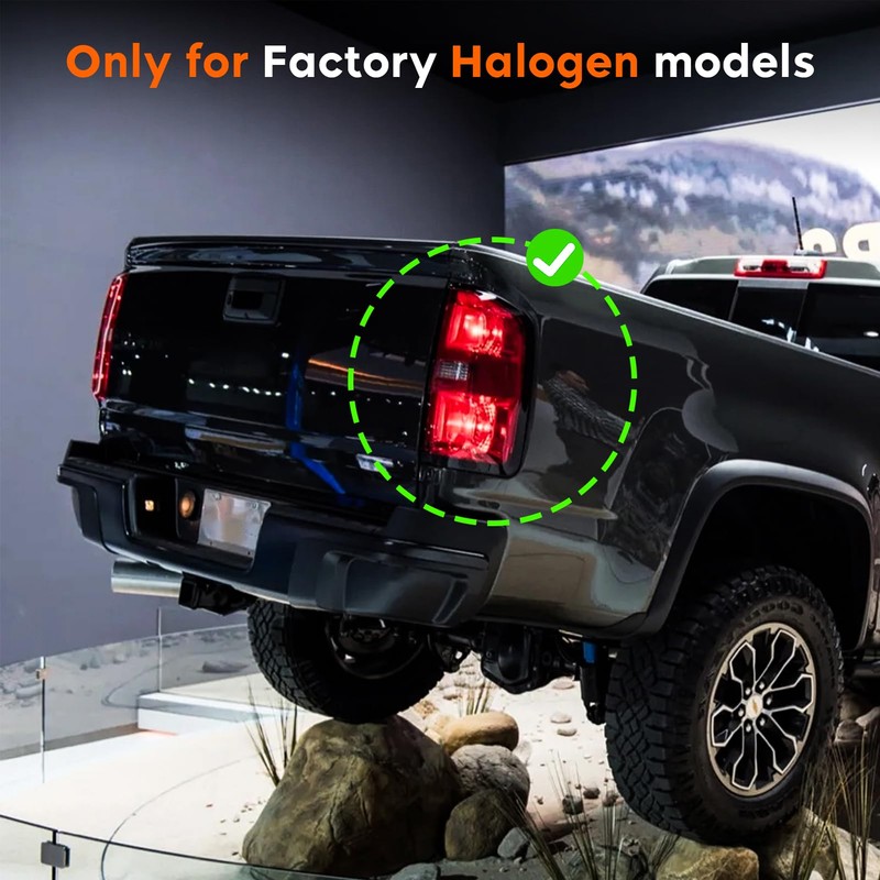 Tresound Tail Light + 3rd Brake Cargo Lamp for 2015-2022