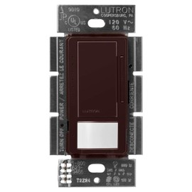 Lutron MSCL-OP153M-BR Maestro C.L Dimmer and Motion Sensor Electrical Distribution Switcher, 1 Pack, Brown