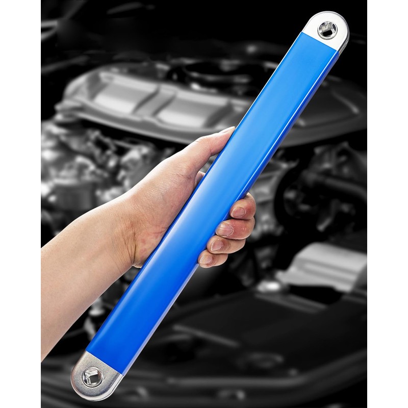 Dromco Offset Extension Wrench, 15Inch Zero Degree Ratchet Tight Reach