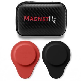 MagnetRX® Neodymium Biomagnetic Magnet Kit – Imanes para Biomagnetismo Médico – Dr Goiz Biomagnetic Therapy Magnets for Bio Magnet Pair – Biomagnetism Magnets with Silicone Covers (Large | 2 Units)