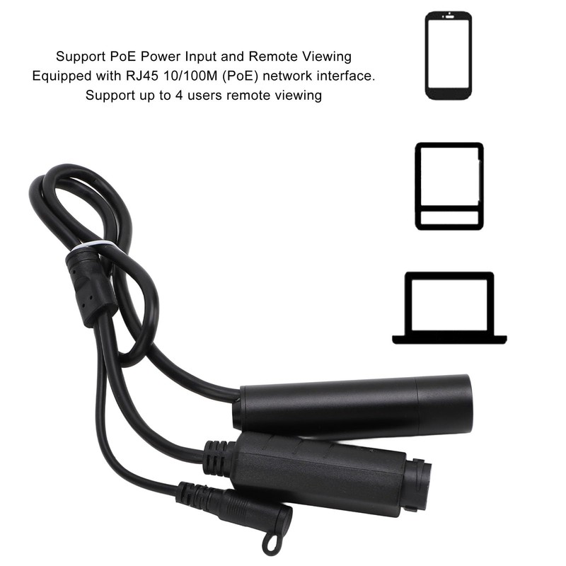 POE Network Camera, 2MP 1080P HD CCTV Security Camera, Small