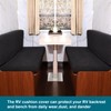 KRFOONN RV Dinette Cushion Covers Stretch Camper Cushions Cover Replacement