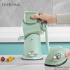 Rotary Cheese Grater, 5 in 1 Cheese Grater with Handle,